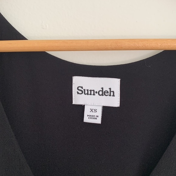 Sundeh by Sunday Best - Dress from Aritzia deep V size XS in black - Picture 3 of 4